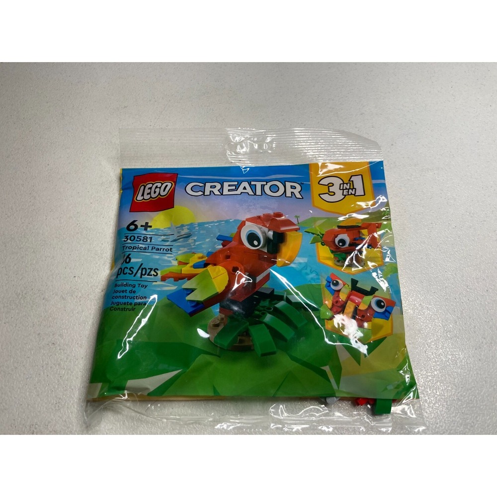 Lego Creator 30581 The Tropical Parrot Figures Toys Christmas Construction Games